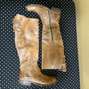 BedStu Manchester tan tall boot